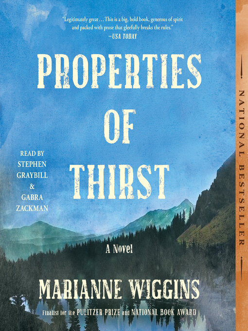 Title details for Properties of Thirst by Marianne Wiggins - Available